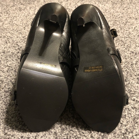 🌸4/$20🌸Bumper Black Opened Toe Booties Size 7 NIB - Picture 4 of 11